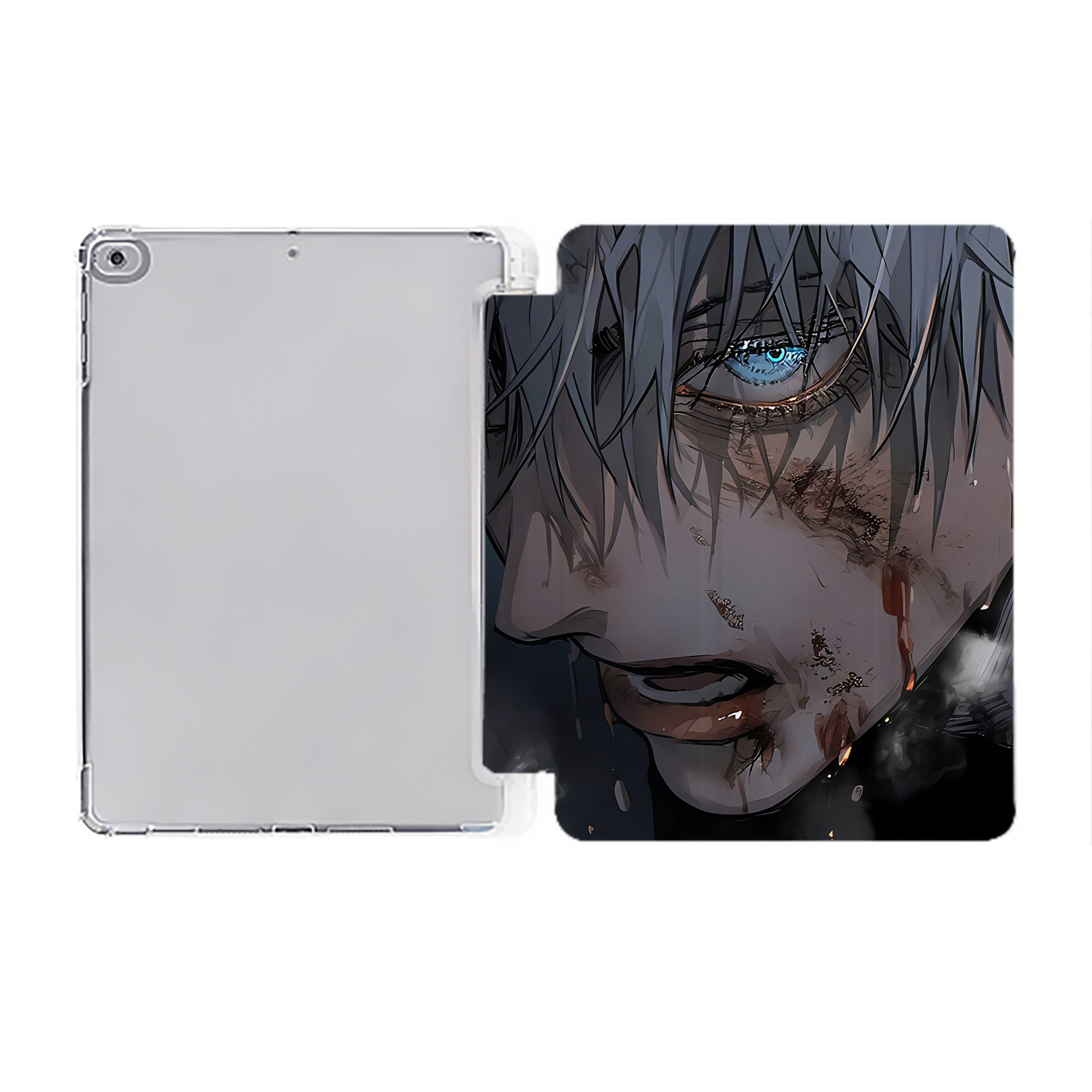 （画像用） SPY×FAMILY间谍家家酒 IPad ケース ペン収納付き 三つ折りスタンド PUレザー×シリコン 対応機種9.5/10.5/10.9インチ